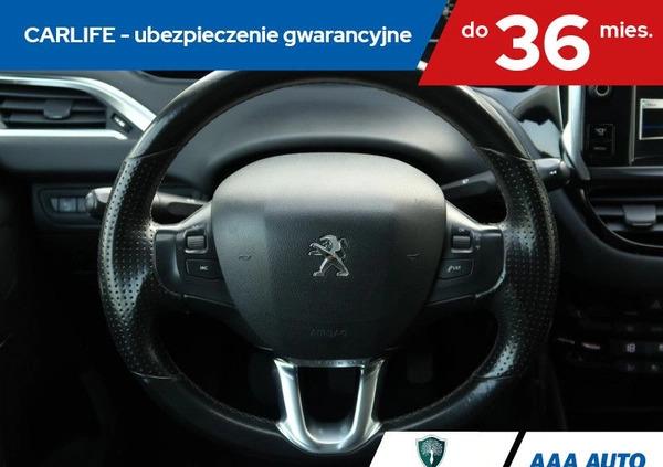 Peugeot 208 cena 23000 przebieg: 117802, rok produkcji 2012 z Korsze małe 232